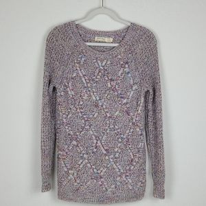 Faded Glory Sweater Multicolor Small